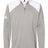 adidas Men's Textured Mixed Media Quarter-Zip Pullover-1