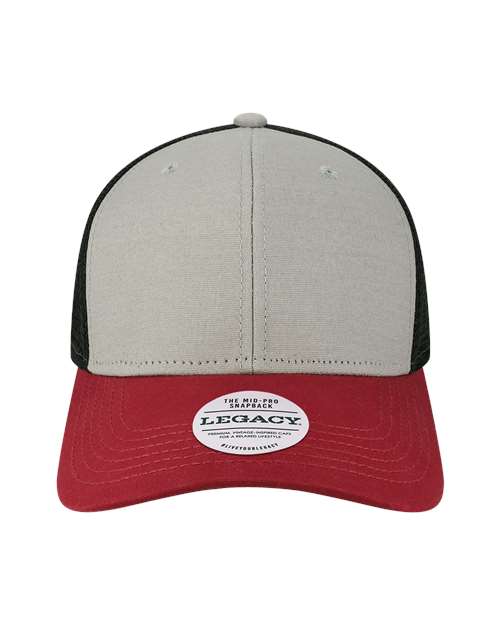 LEGACY Mid-Pro Snapback Trucker Cap
