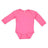 Rabbit Skins Infant Long Sleeve Baby Rib Bodysuit Rabbit Skins