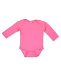 Rabbit Skins Infant Long Sleeve Baby Rib Bodysuit Rabbit Skins