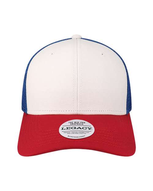 LEGACY Mid-Pro Snapback Trucker Cap