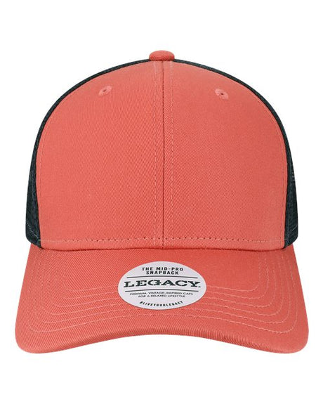 LEGACY Mid-Pro Snapback Trucker Cap LEGACY
