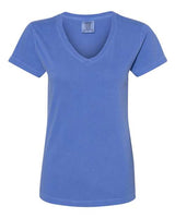 Comfort Colors Women's Garment-Dyed Midweight V-Neck T-Shirt Womens Apparel Shirts & Tops