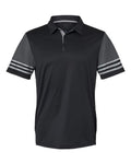 Adidas Men's Striped Sleeve Polo-1