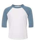 BELLA + CANVAS Toddler's Three-Quarter Sleeve Baseball Tee
