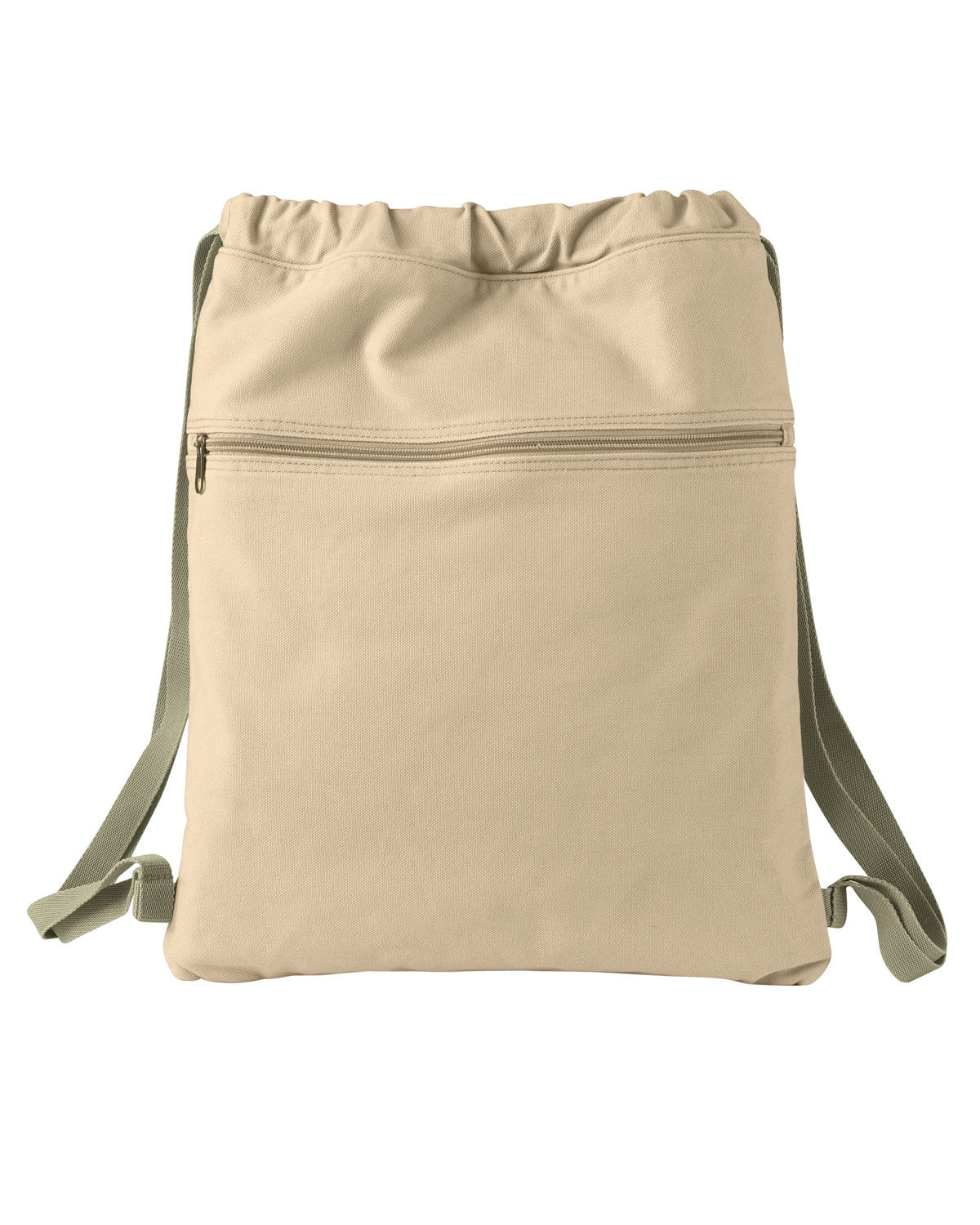 Authentic Pigment Unisex Pigment-Dyed Canvas Cinch Sack Authentic Pigment
