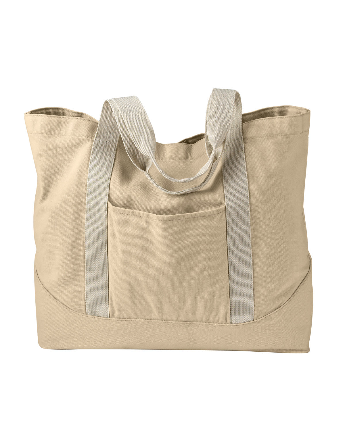 Authentic Pigment Unisex Pigment-Dyed Large Canvas Tote Authentic Pigment