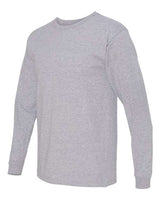 Bayside USA-Made 100% Cotton Long Sleeve T-Shirt Bayside