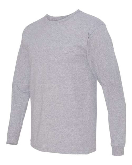 Bayside USA-Made 100% Cotton Long Sleeve T-Shirt Bayside