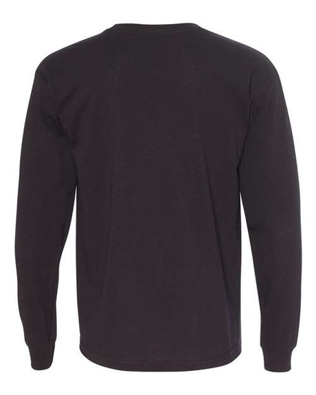 Bayside USA-Made 100% Cotton Long Sleeve T-Shirt Bayside