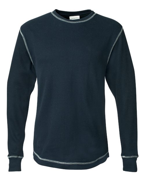 J. America Men's Vintage Thermal Long Sleeve T-Shirt J. America
