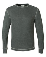 J. America Men's Vintage Thermal Long Sleeve T-Shirt J. America