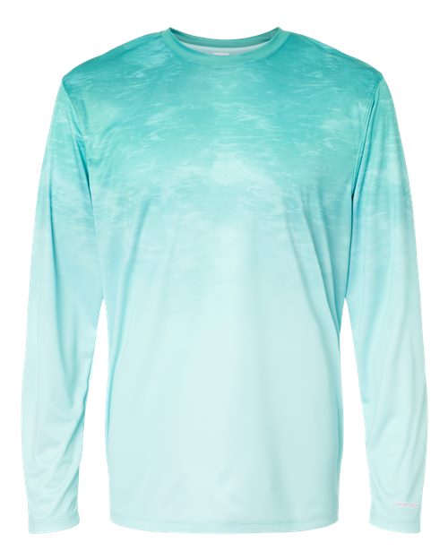 Paragon Montauk Oceanic Fade Performance Long Sleeve T-Shirt