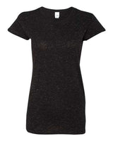 J. America Women's Glitter T-Shirt J. America