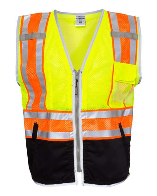 Kishigo Men's Premium Brilliant Series Ultimate Reflective Vest Kishigo