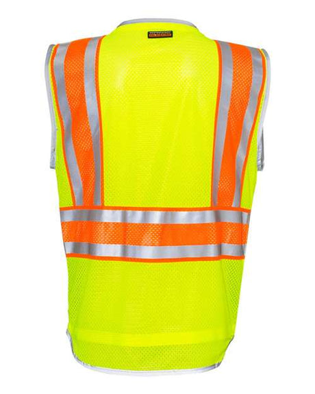 Kishigo Men's Premium Brilliant Series Ultimate Reflective Vest Kishigo