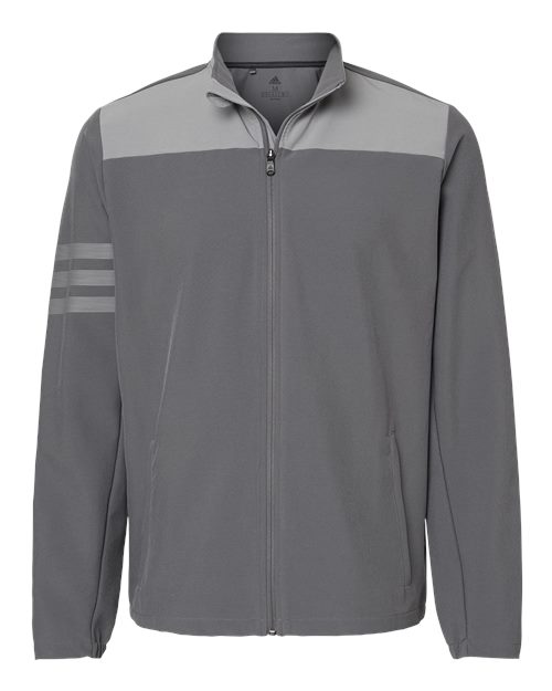 Adidas Men's 3-Stripes Full-Zip Jacket-1