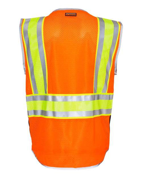 Kishigo Men's Premium Brilliant Series Ultimate Reflective Vest Kishigo