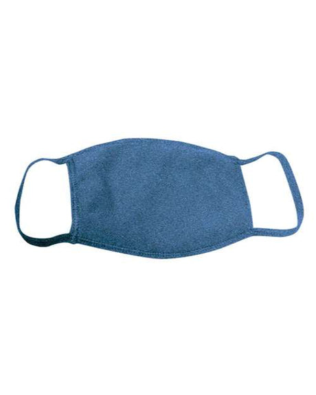 Bayside USA-Made 100% Cotton Face Mask - 25 Pack Bayside
