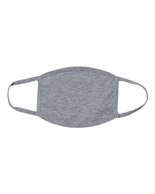 Bayside USA-Made 100% Cotton Face Mask - 25 Pack Bayside