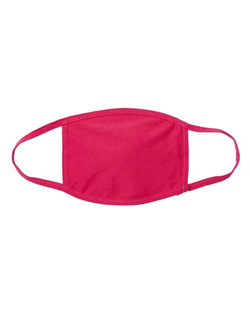 Bayside USA-Made 100% Cotton Face Mask - 25 Pack Bayside