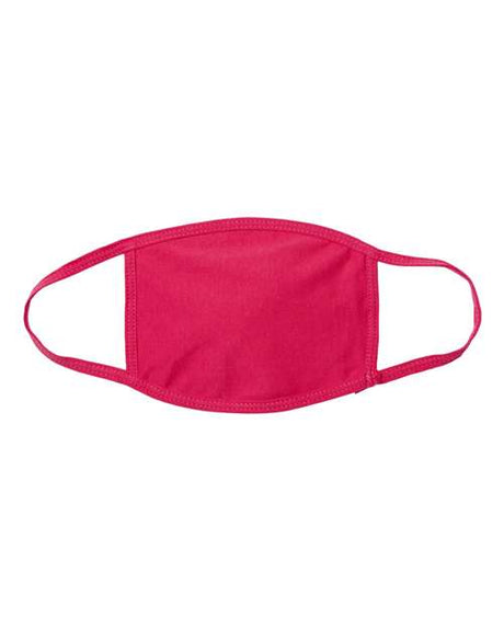 Bayside USA-Made 100% Cotton Face Mask - 25 Pack Bayside