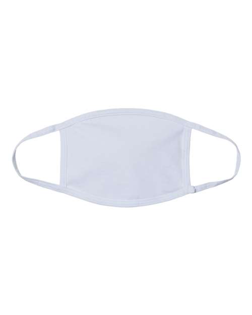 Bayside USA-Made 100% Cotton Face Mask - 25 Pack Bayside