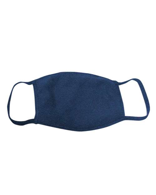 Bayside USA-Made 100% Cotton Face Mask - 25 Pack Bayside