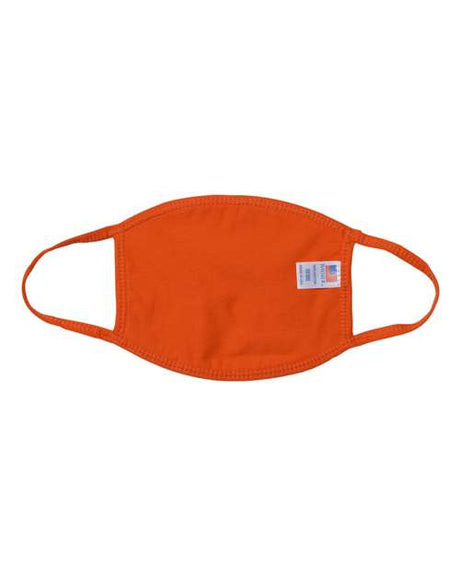 Bayside USA-Made 100% Cotton Face Mask - 25 Pack Bayside