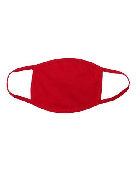 Bayside USA-Made 100% Cotton Face Mask - 25 Pack Bayside