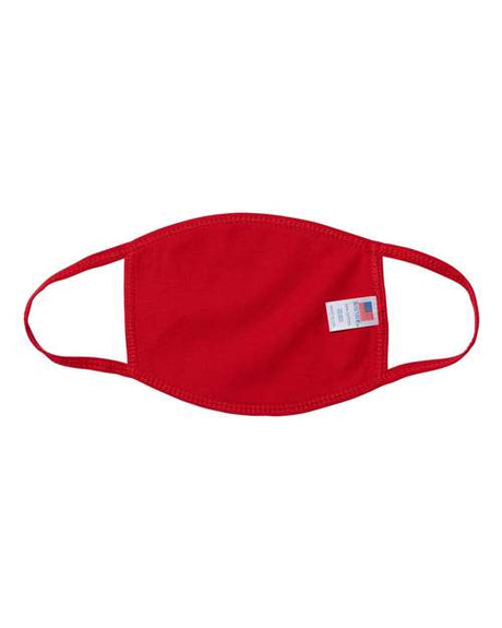 Bayside USA-Made 100% Cotton Face Mask - 25 Pack Bayside