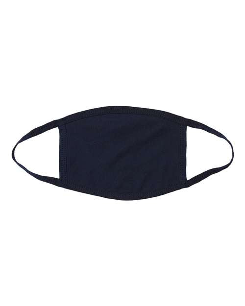Bayside USA-Made 100% Cotton Face Mask - 25 Pack Bayside