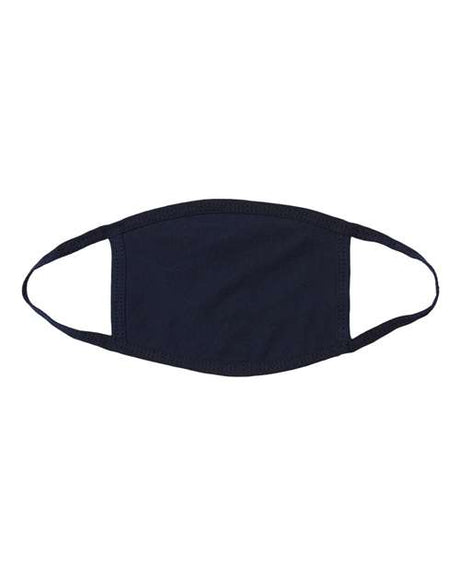 Bayside USA-Made 100% Cotton Face Mask - 25 Pack Bayside