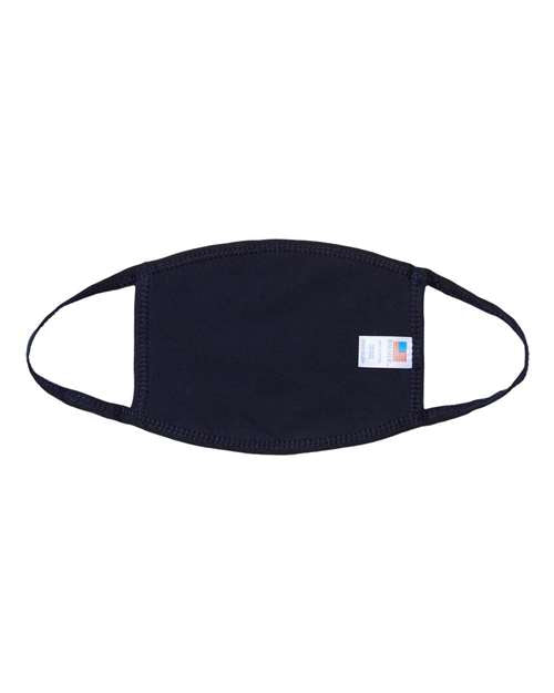 Bayside USA-Made 100% Cotton Face Mask - 25 Pack Bayside