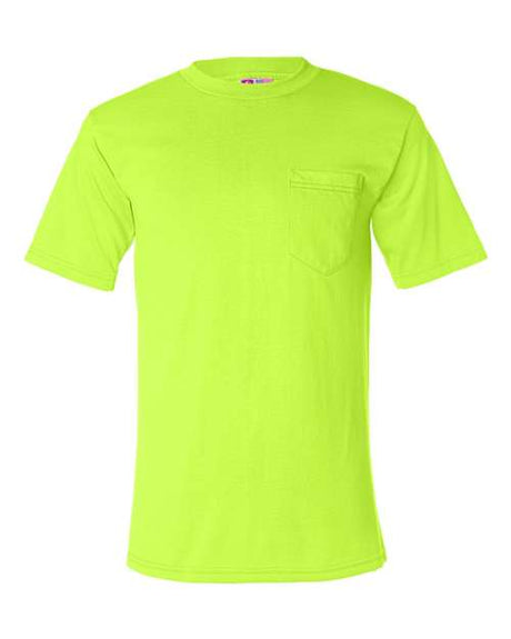 Bayside Men's USA-Made 50/50 T-Shirt with a Pocket Bayside
