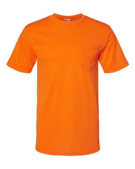Bayside Men's USA-Made 50/50 T-Shirt with a Pocket Bayside