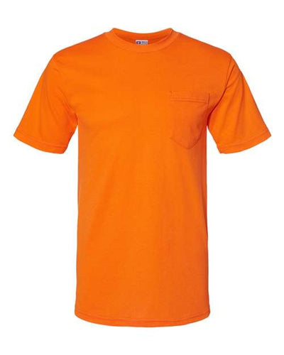 Bayside Men's USA-Made 50/50 T-Shirt with a Pocket
