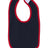 Rabbit Skins Infant Contrast Trim Premium Jersey Bib Rabbit Skins