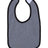 Rabbit Skins Infant Contrast Trim Premium Jersey Bib Rabbit Skins