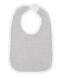 Rabbit Skins Infant Contrast Trim Premium Jersey Bib Rabbit Skins