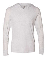 Next Level Men's Triblend Hooded Long Sleeve Pullover T-Shirt-1