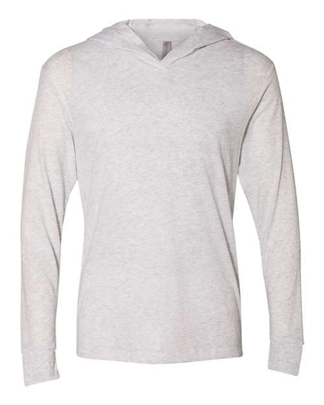 Next Level Men's Triblend Hooded Long Sleeve Pullover T-Shirt-1
