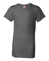 LAT Girls' Fine Jersey Tee-1