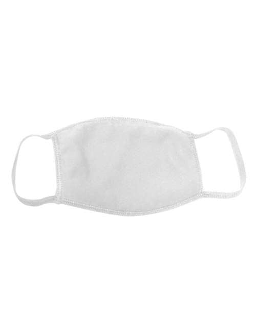Bayside 100% Cotton Face Mask - 25 Pack Bayside