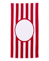 Carmel Towel Company Striped Beach Towel Carmel Towel Company