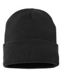 Sportsman Men's Jersey Lined 12" Cuffed Beanie Sportsman