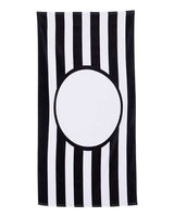 Carmel Towel Company Striped Beach Towel Carmel Towel Company