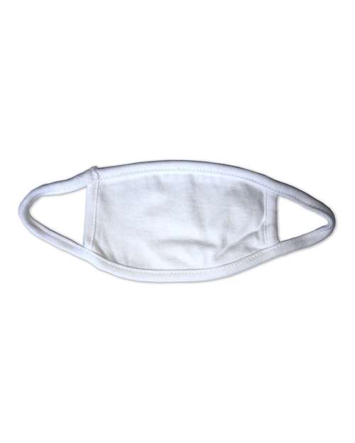 Rabbit Skins Youth 100% Cotton 2-Ply Face Masks - 50 Pack Rabbit Skins