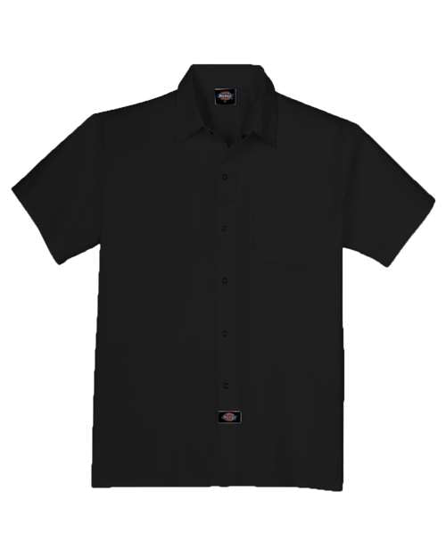 Dickies Men's Poplin Cook Shirt with Chest Pocket Dickies