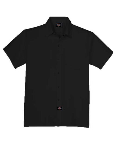 Dickies Men's Poplin Cook Shirt with Chest Pocket